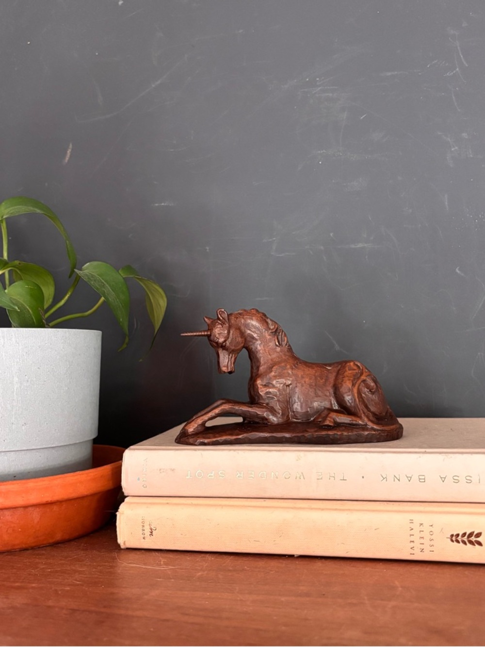 Handcrafted Unicorn Figurine by Red Mill Mfg. USA